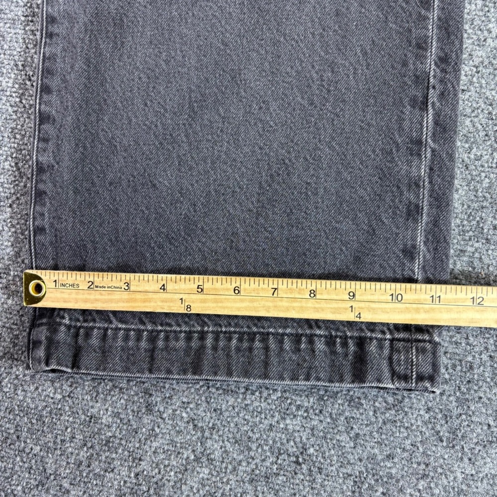 Madewell The Harlow Wide-Leg Jean Womens 29 Black Pleated High Rise Denim Pants - Picture 5 of 7